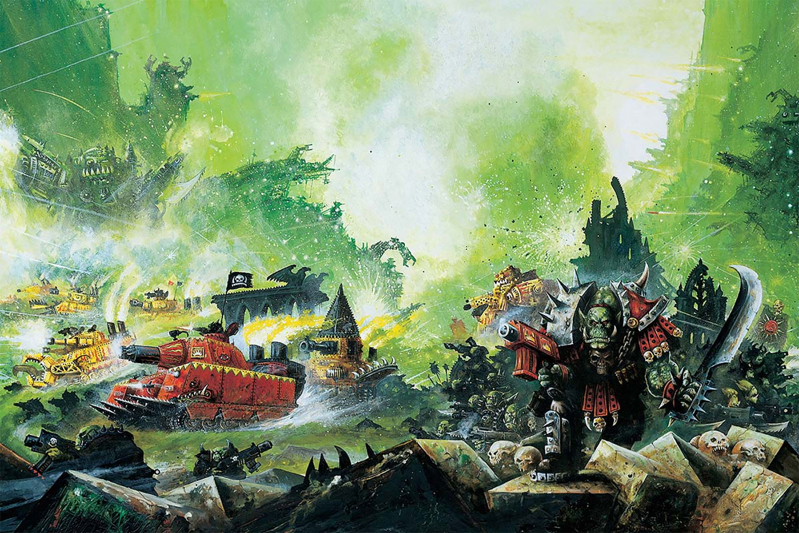 John Blanche 作品「The Green Tide」