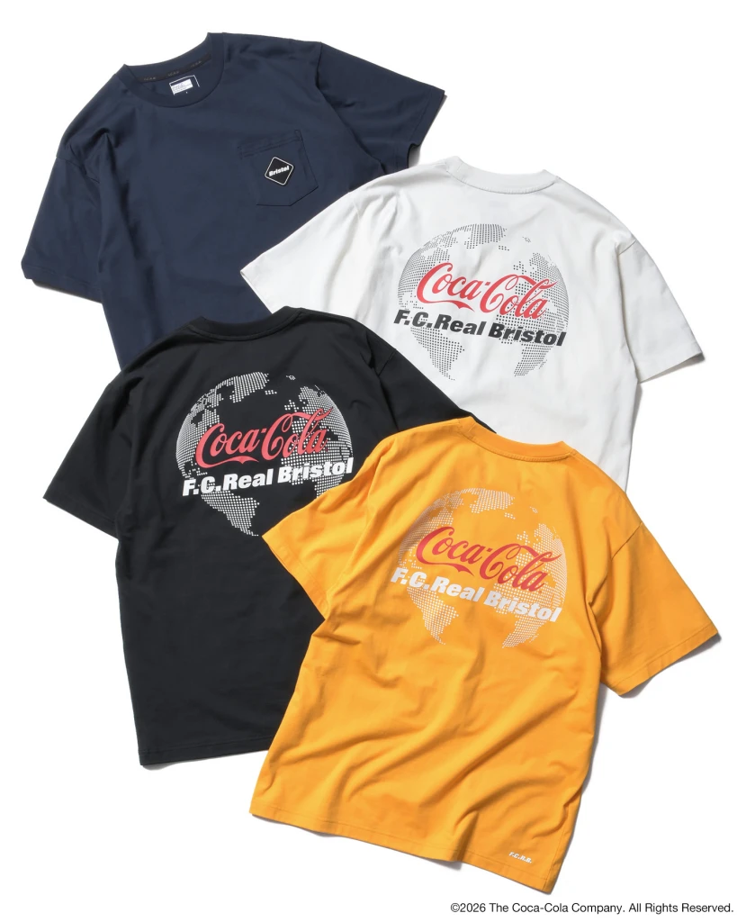 F.C.Real Bristol × Coca-Cola 聯名系列登場,穿上成為世足熱最潮的仔!