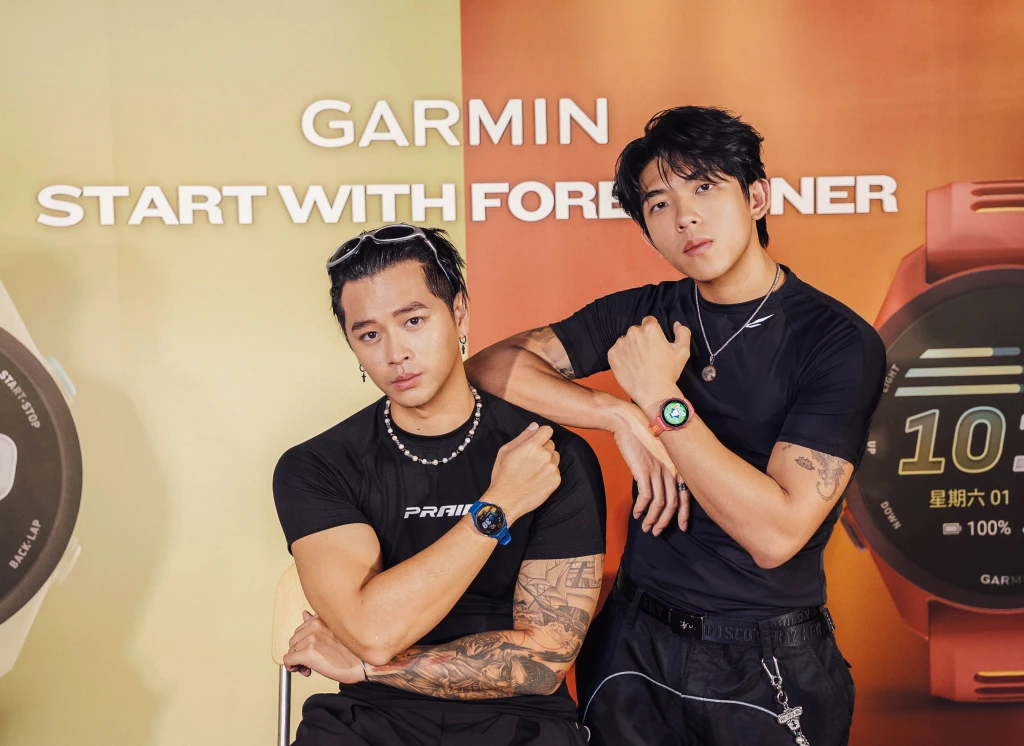 高爾宣、PIZZALI 化身跑團隊長！Garmin 把台北街頭變伸展台，全新 Forerunner 170、70 營造「多巴胺」跑步潮流