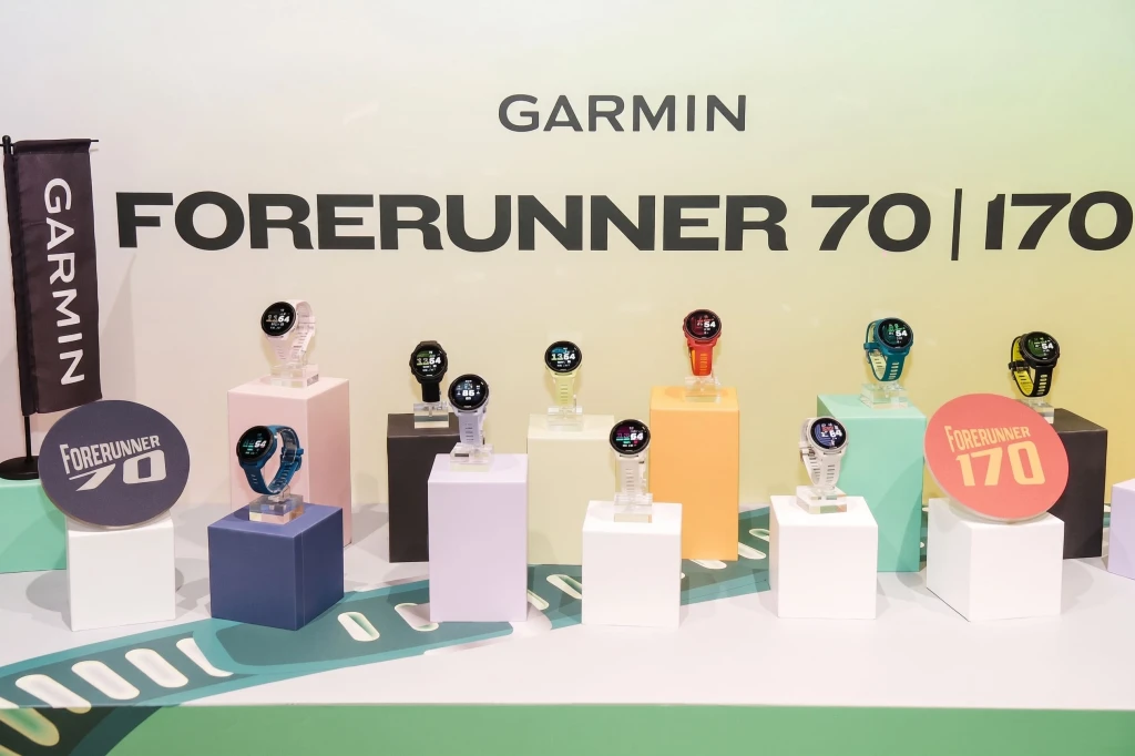 Garmin Forerunner 170、70 把跑錶變成穿搭單品