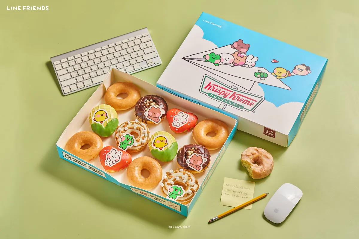 Krispy Kreme 推出兩款期間限定分享盒