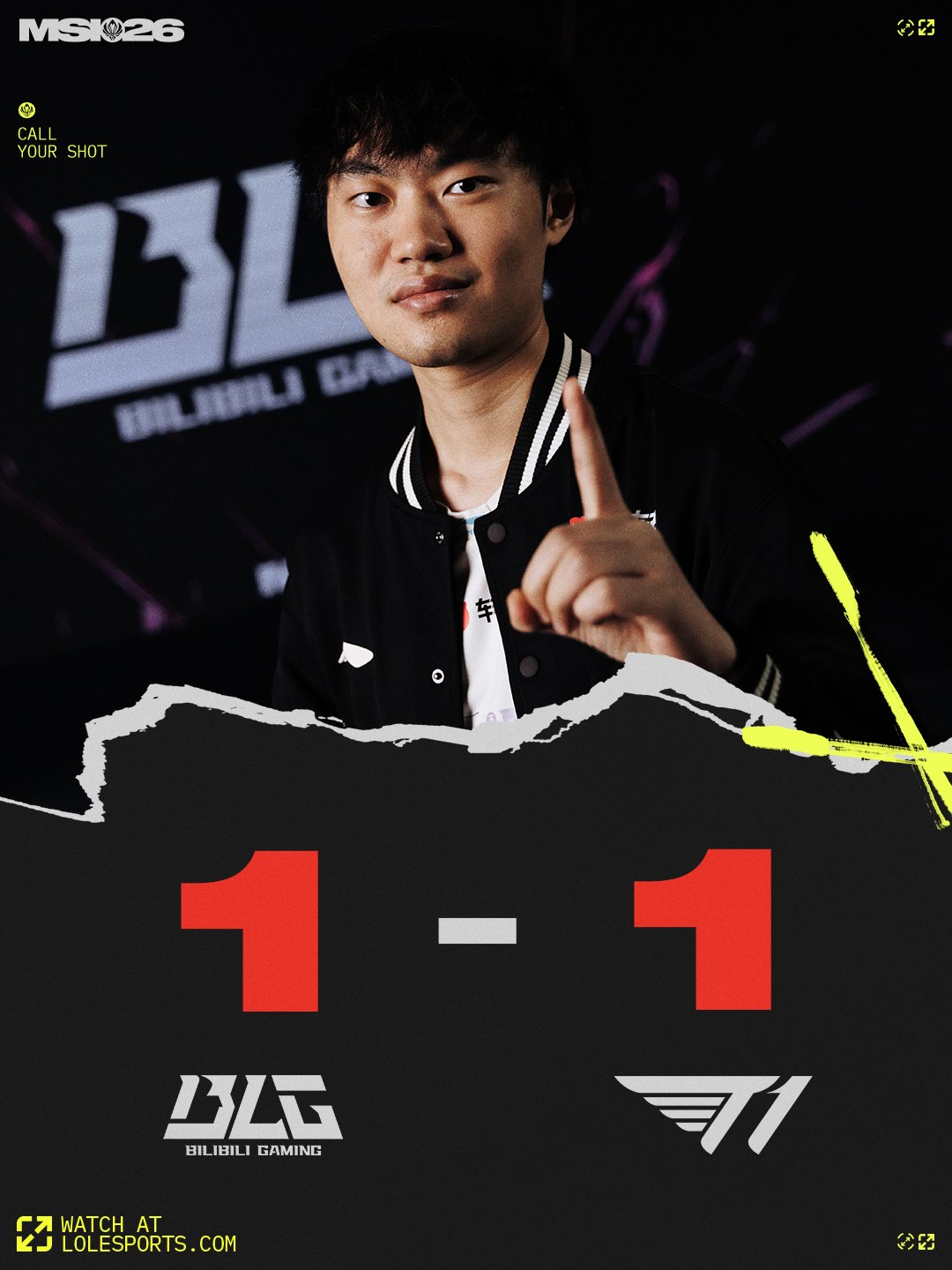 T1 vs BLG BO5 第二場