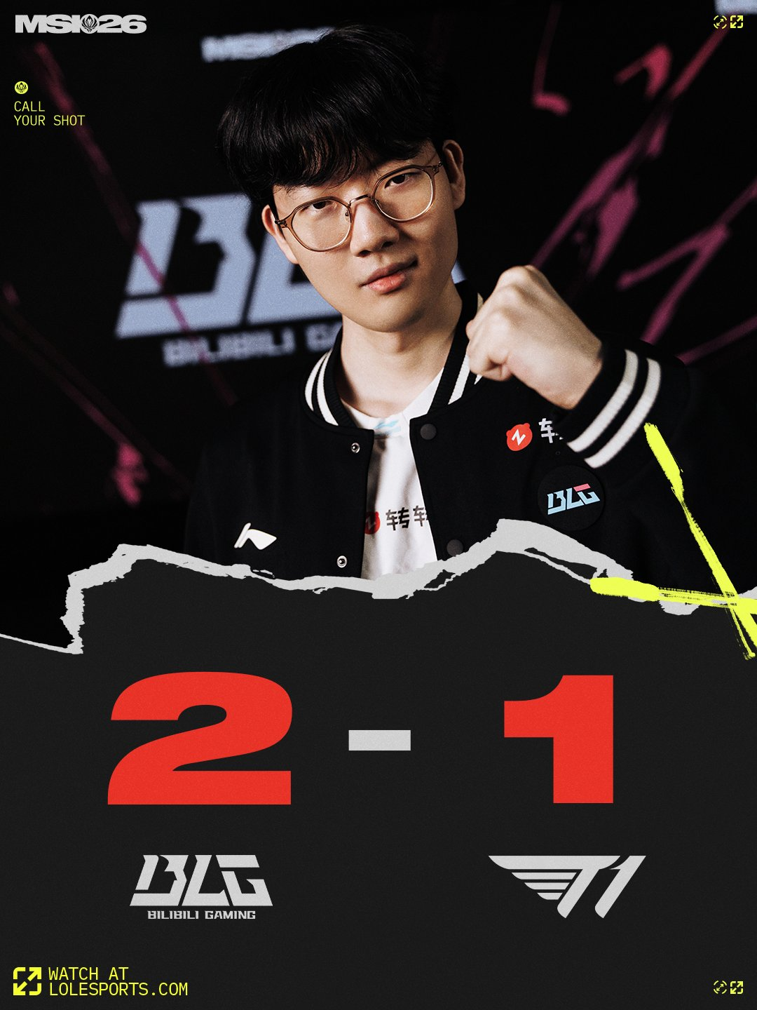 T1 vs BLG BO5 第三場