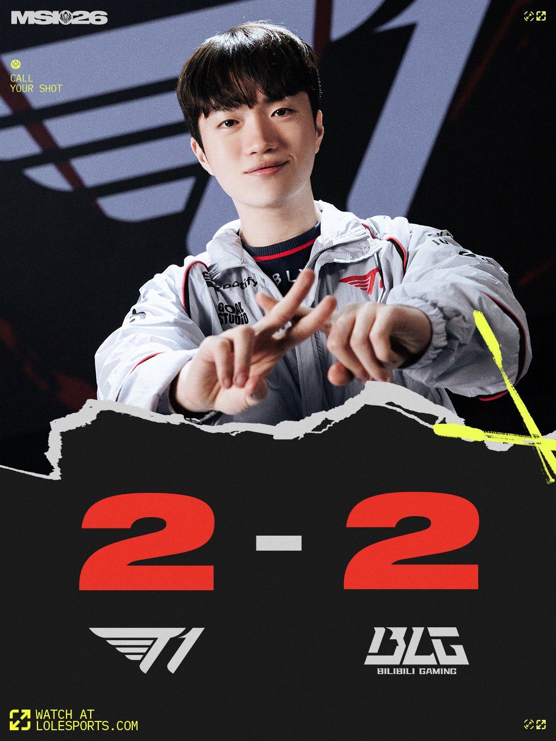 T1 vs BLG BO5 第四場