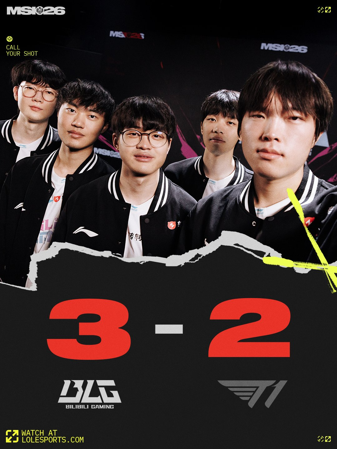 T1 vs BLG BO5 第五場