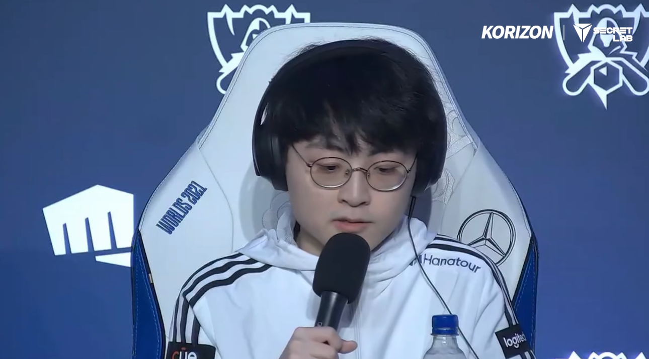 ShowMaker:「失敗總是貫穿人生的始終,這就是人生。」(圖片來源:KORIZON Esports)