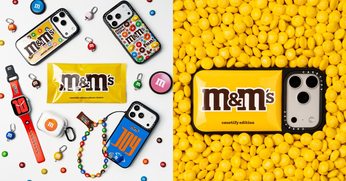 M&M’S 糖果直接變身手機配件!CASETiFY 聯名開箱,這波也太欠買