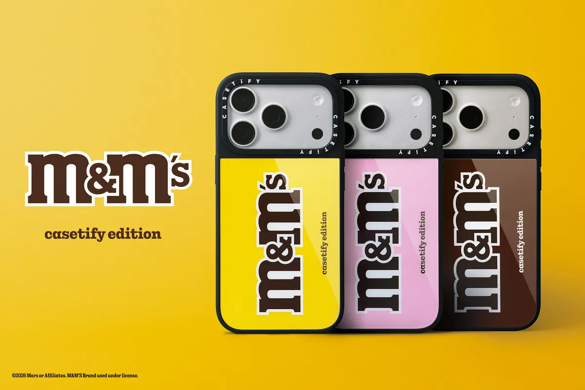 M&M’S 糖果直接變身手機配件！CASETiFY 聯名開箱，這波也太欠買