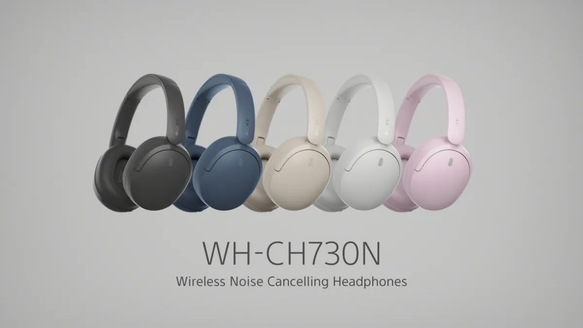 Sony 無線耳罩耳機新成員：WH-CH730N、WH-CH530 降噪、長續航、潮流新色全都有