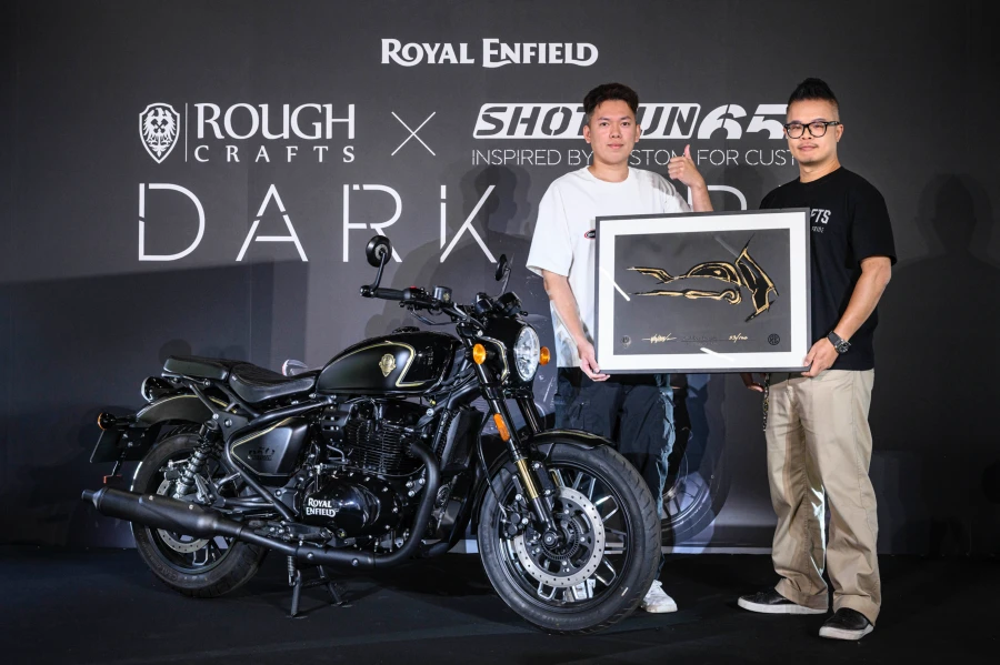 全球限量 100 台、台灣僅 1 台 ROYAL ENFIELD SHOTGUN 650 x ROUGH CRAFTS 特仕版正式交車