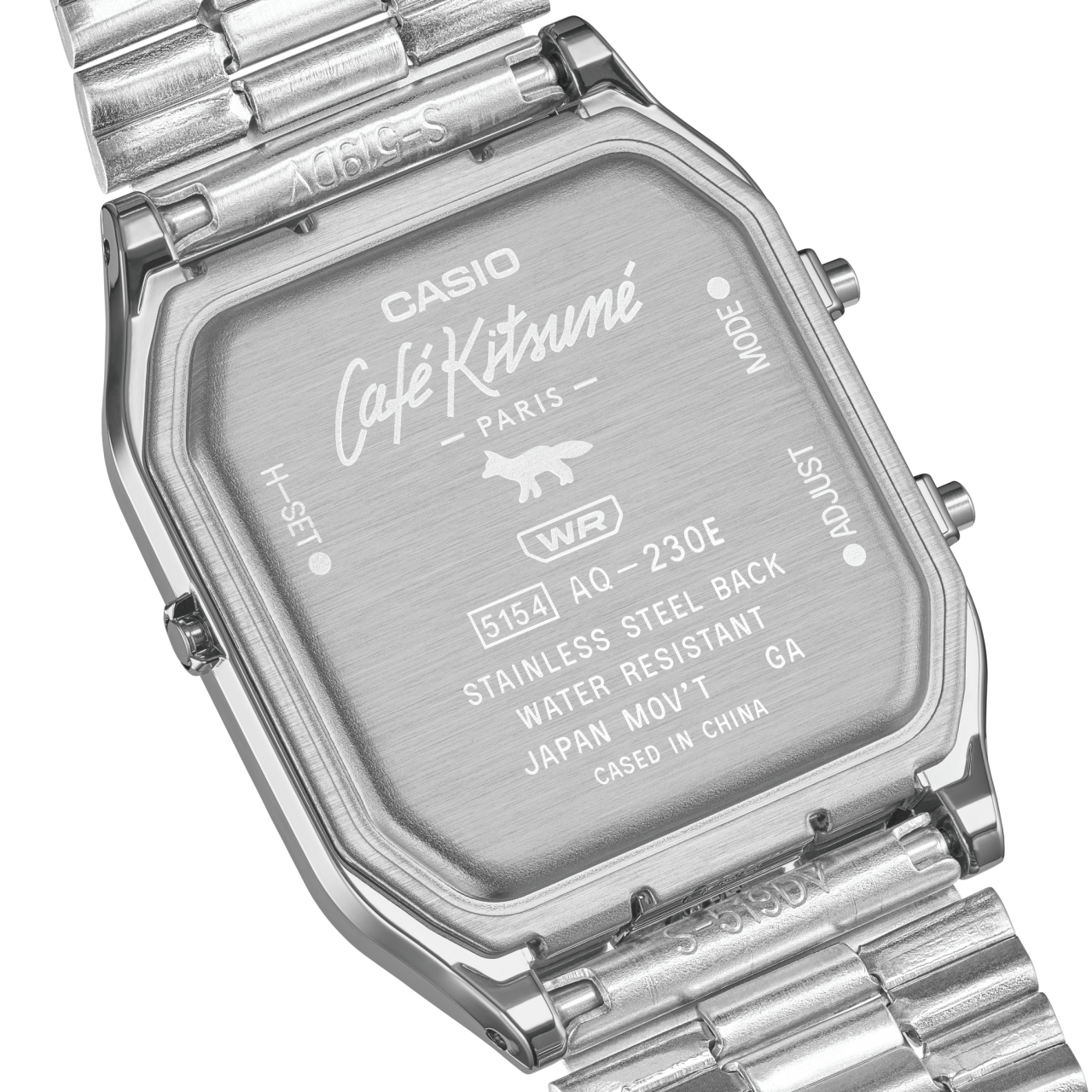 CASIO 經典方錶換上「抹茶綠」！攜手 Café Kitsuné 打造日法混血聯名新作
