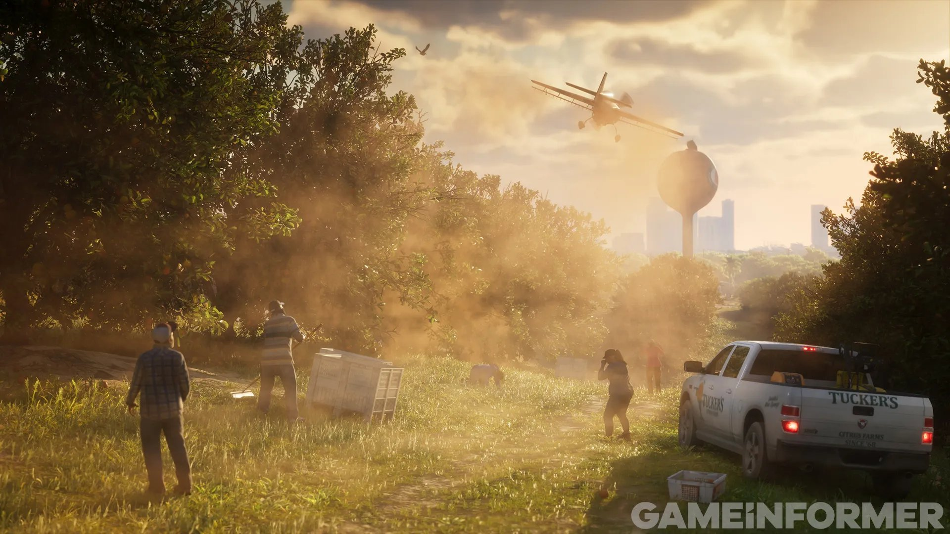 《GTA 6》天氣系統（圖片來源：Game Informer）