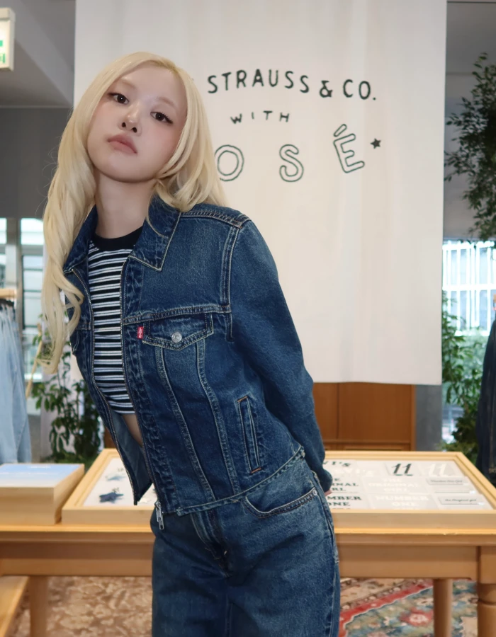 Levi’s® x ROSÉ 首個聯名系列登台!「FOR EVERY ORIGINAL」9/23 西門登場,限定聯名和客製一次看