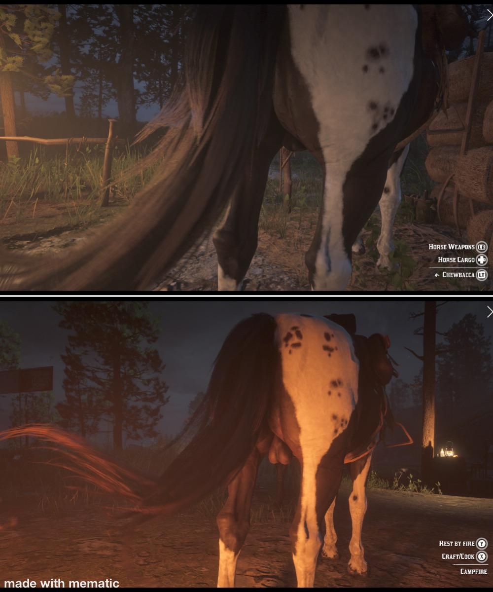 《RDR2》馬蛋蛋迷因